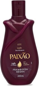 Oleo Paixão - Paixão Loção Hidratante Framboesa Negra Com Ação Desodorante 200Ml